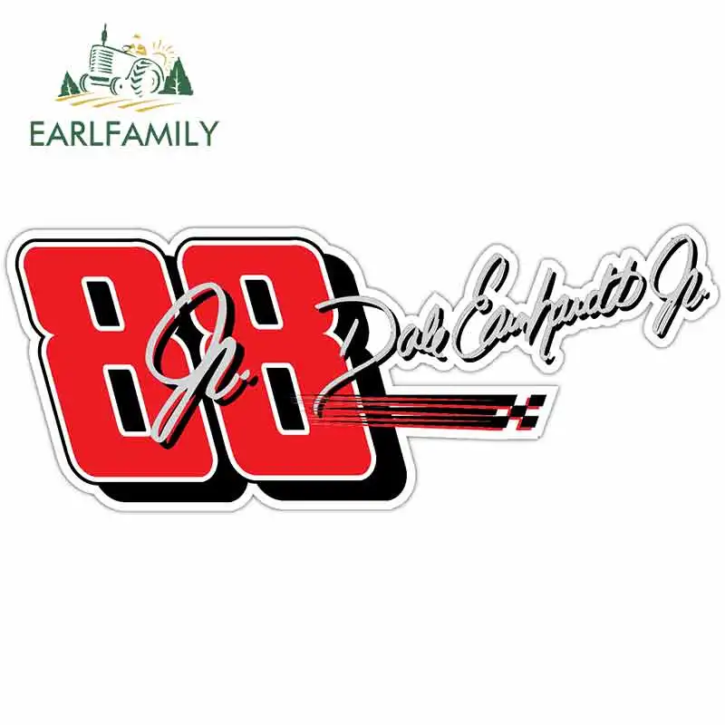 EARLFAMILY 13 см x 5 4 для Дейла Earnhardt фирменное мультяшное аниме виниловые наклейки на