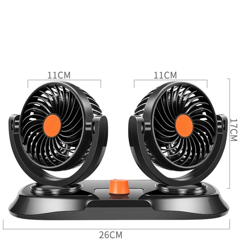 

Creative Micro USB Fan For car 12V/24V Electric Fan for Car Accessories Parts