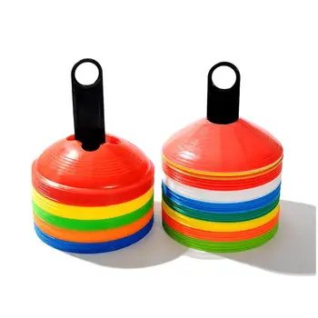 

20 Pcs High Soccer Disc Cones for Agility Training Soccer Football Field Marker YA88