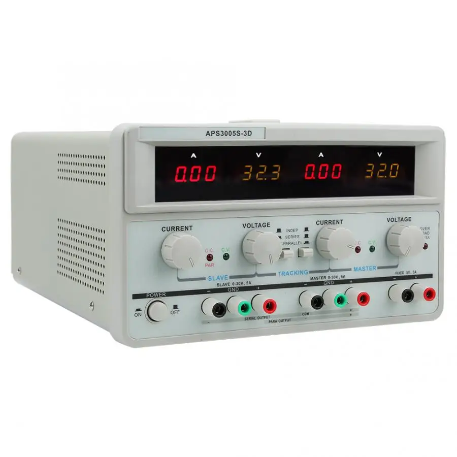 AU 220V DC регулятор APS3005S-30 V 5A Регулируемый двойной DC стабилизатор источник питания DC регулятор Линейный источник питания