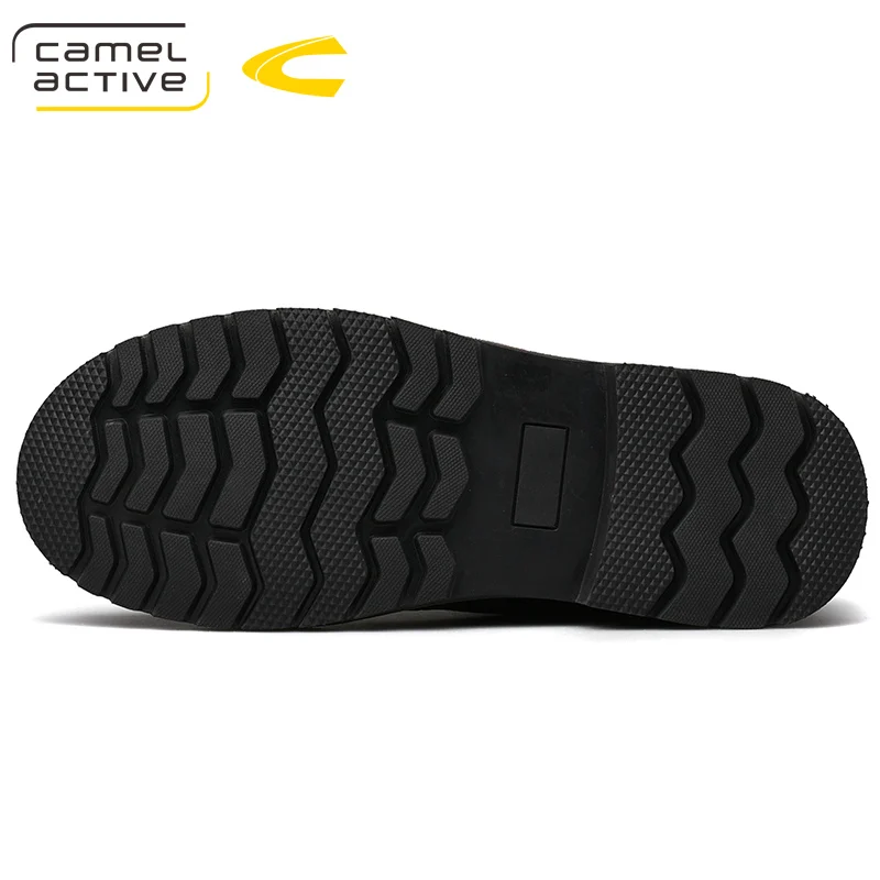 Camel Active/Новые короткие мужские ботинки теплые ботинки мужские модные рабочие ботинки из натуральной кожи в стиле ретро Нескользящие ботинки
