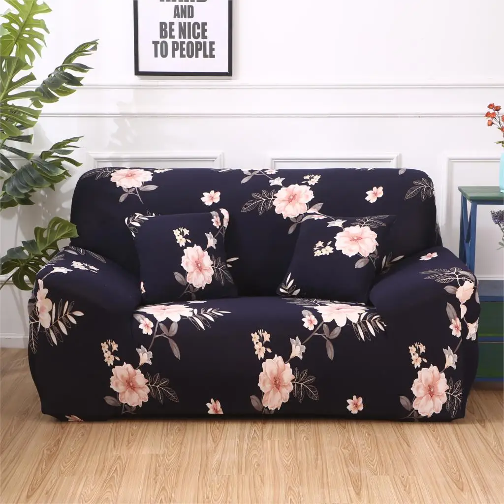 Эластичный чехол на диван, набор хлопковых универсальных диванов для гостиной, домашние животные, кресло угловой диван, угловой диван-шезлонг Longue - Цвет: E
