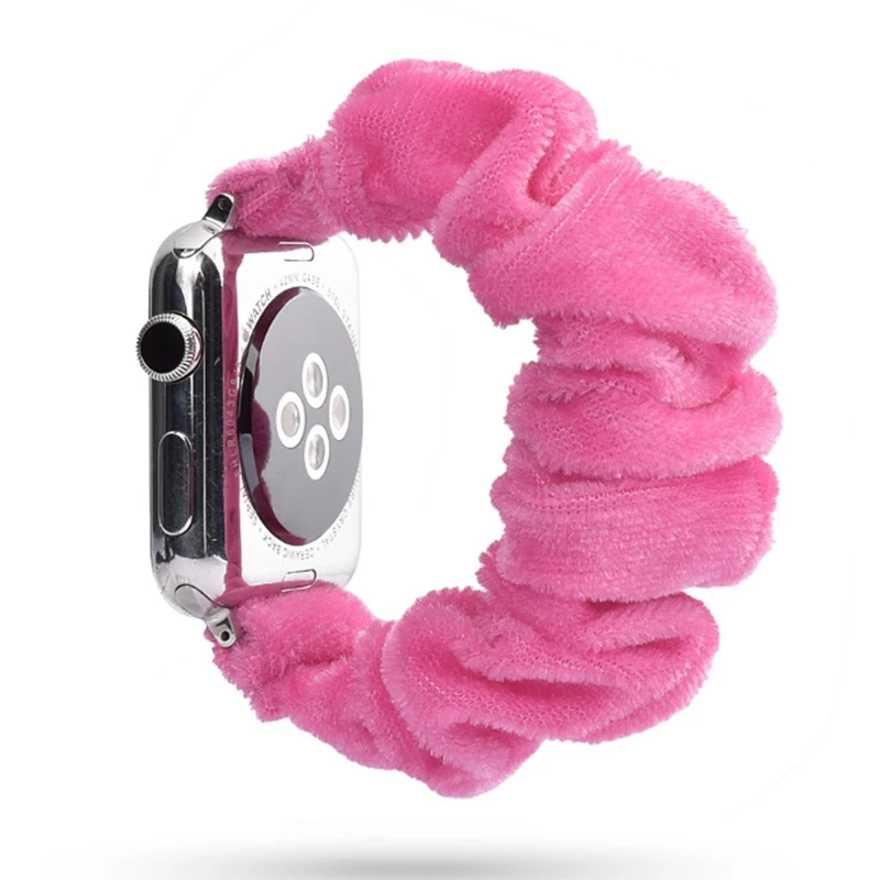 Elastic Watch Band Women Hair Stretch Bracelet Strap for Apple | Наручные часы