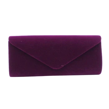 

Solid Concise Envelope Bag Velour Soft Surface Clutch Bags Ladies Daily Fashion Shoulder Pouch Purse Rectangle Women Clutches