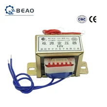 

25W Output Voltage AC 6V 9V 12V 15V 18V 24V Copper Core Input 220V 50Hz Single/Dual Voltage Copper EI57 Power Transformer