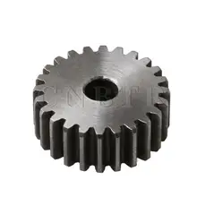 CNBTR 0,8 модуль металлические зубчатые колеса Серебряный 45 Сталь 24 зубы прямозубая цилиндрическая шестерня