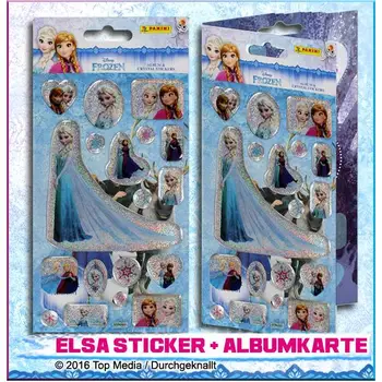 

Frozen 77107D. Pegatinas. Display 12 units.