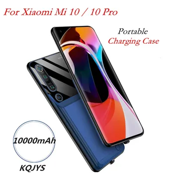 

10000mAh Portable Phone Battery Charger Case For Xiaomi Mi 10 Power Bank Case For Xiaomi Mi 10 Pro Backup Battery Charging Cover