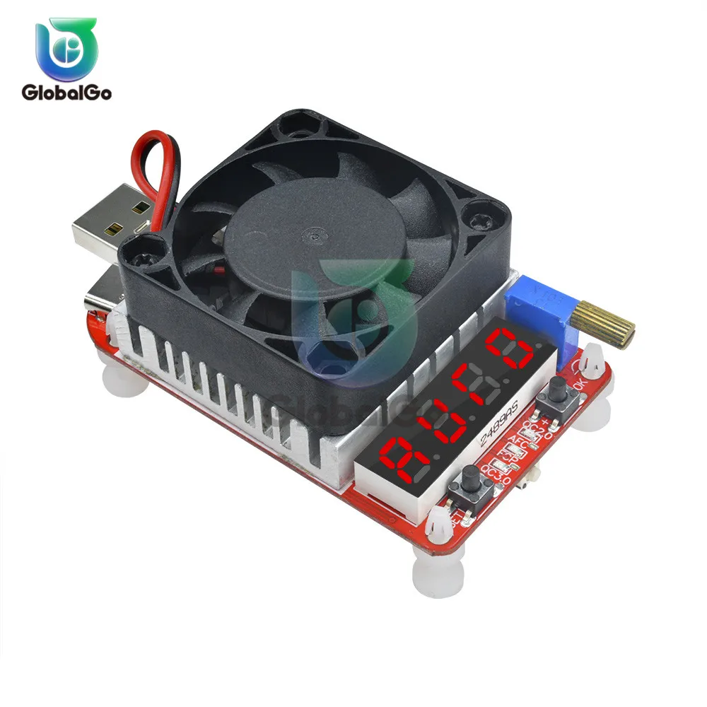 DM25 25W DM35 DM25 Micro type-C USB интеллектуальная электронная нагрузка 25 Вт 35 Вт type C USB светодиодный аккумулятор тестер емкости напряжения - Цвет: DM25 25W
