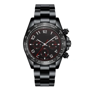 

luxury watch men 39mm AAA DAY TONA Automatic machinery No battery Stainless steel sweeping small dials work watches 45