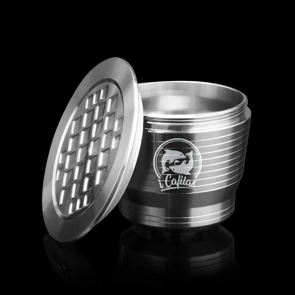 TEENRA из нержавеющей стали Nespresso капсулы многоразового использования Nespresso кофе фильтр многоразового использования капсулы кофе посуда подарок