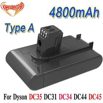 

22.2V 4800mAh Li-ion Replacement Battery For Dyson Handheld Vacuum Cleaner DC31 DC34 DC35 DC44 DC45 917083-01 Type A