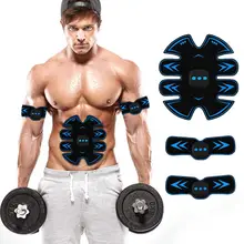 USB Перезаряжаемый Электрический тренажер для мышц брюшной полости, тренировочный снаряд для массажа тела