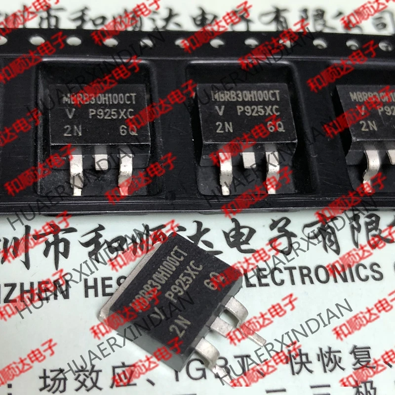 10 шт./лот MBRB30H100CT-263 100V 30A на