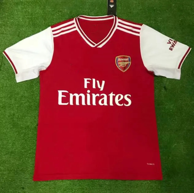 19/20, футбольная рубашка «Arsenal», OZIL, домашняя красная футбольная майка, желтая, LACAZETTE AUBAMEYANG, футболка с коротким рукавом - Цвет: shirt