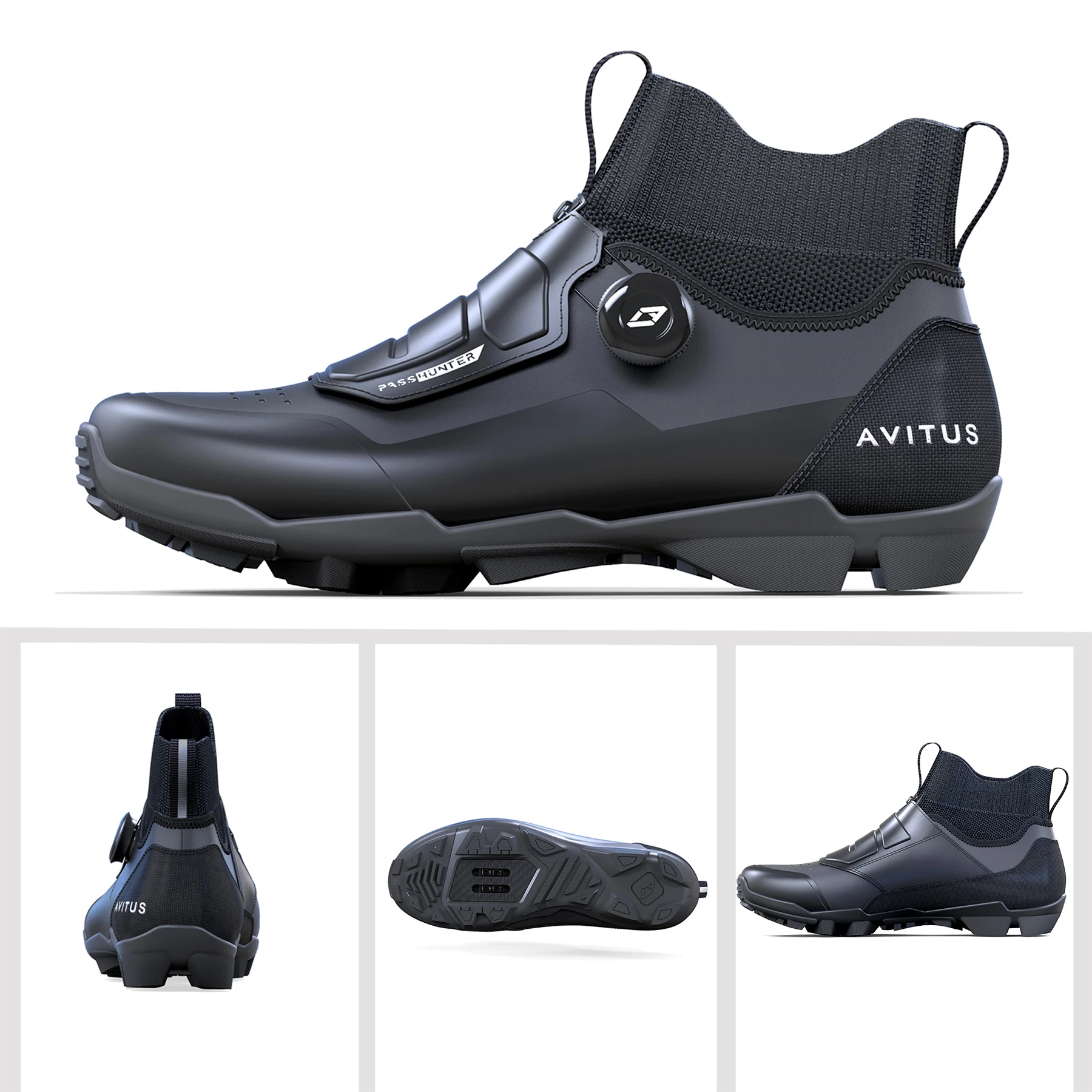 Avitus  Zapatillas MTB Shoes for Mountain Bike Cycling Shoes For Trail and Grael Riders