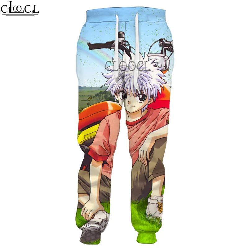 

CLOOCL Fashion Japanese Anime Hunter X Hunter New Men Women Sport Trousers 3D Print Hot Selling Men Casual Sweat Pants