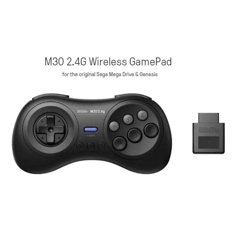 8bitdo M30 2,4G Беспроводной Bluetooth консоли геймпад для sega Genesis для sega игры sega Mega Drive устройств