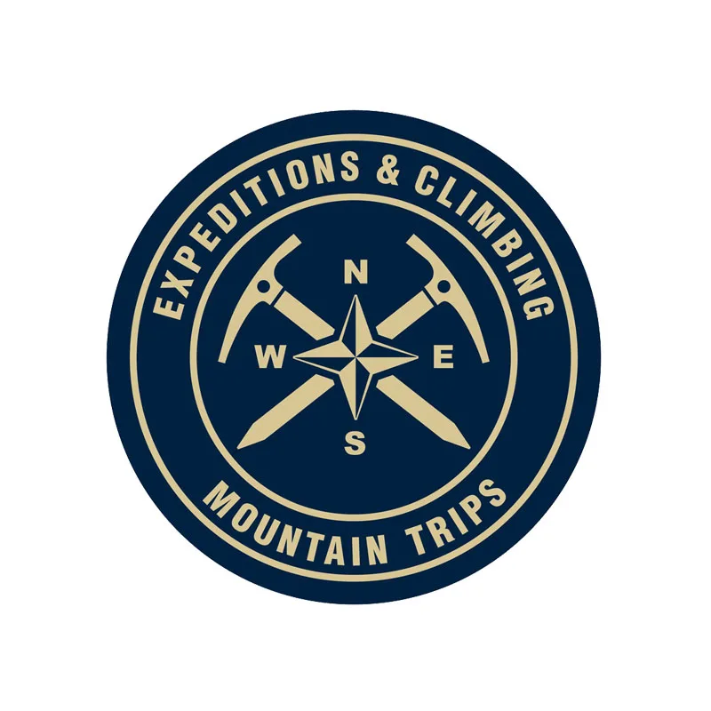 

Expedition Climbing Mountain Camping Car Sticker Bumper Motorcycle Decor High Quality Vinyl Scratches Waterproof PVC 12cm X 12cm