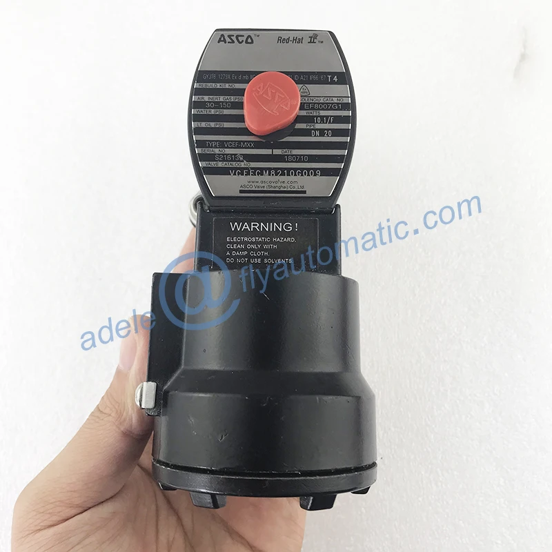 VCEFCM8210G009 3/" Замена ASCO взрывозащищенный Соленоидный клапан воды клапан взрывозащищенный Соленоидный клапан