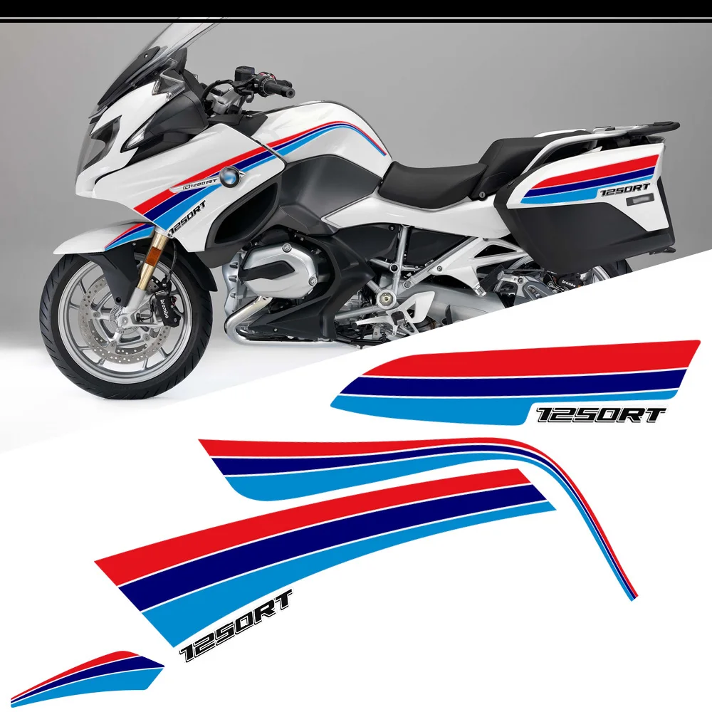 

For BMW R 1250 R1250RT R1250 RT Stickers Decal Tail Side Luggage Cases Box Trunk Tank Pad Protector Knee Kit Emblem Badge Logo