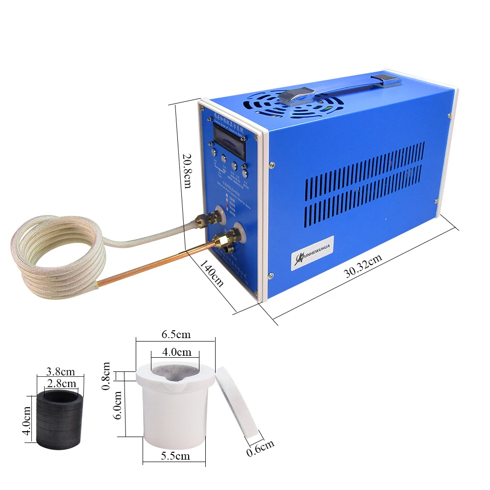 Équipement De Durcissement En Métal Soudure À Haute Fréquence Four Fusion Réchauffeur D'Induction