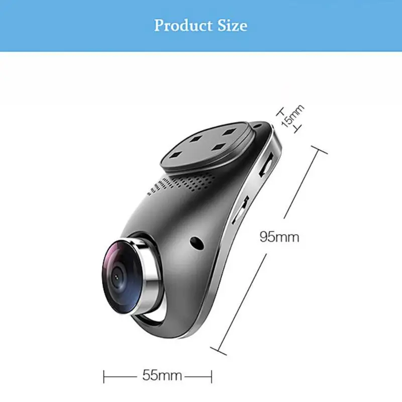 Phisung C1 FHD 1080p Автомобильный видеорегистратор Камера 3g WiFi Android 5,0 двойной объектив Dashcam