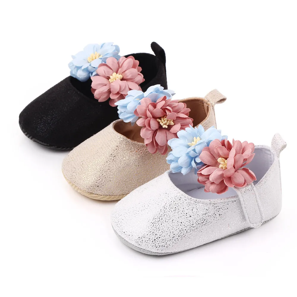 

Baby Girls Shoes PU LeatherKids Sneakers Newborn Baby Girls Shoes Infant Toddler Soft Sole Anti-slip Baby Shoes