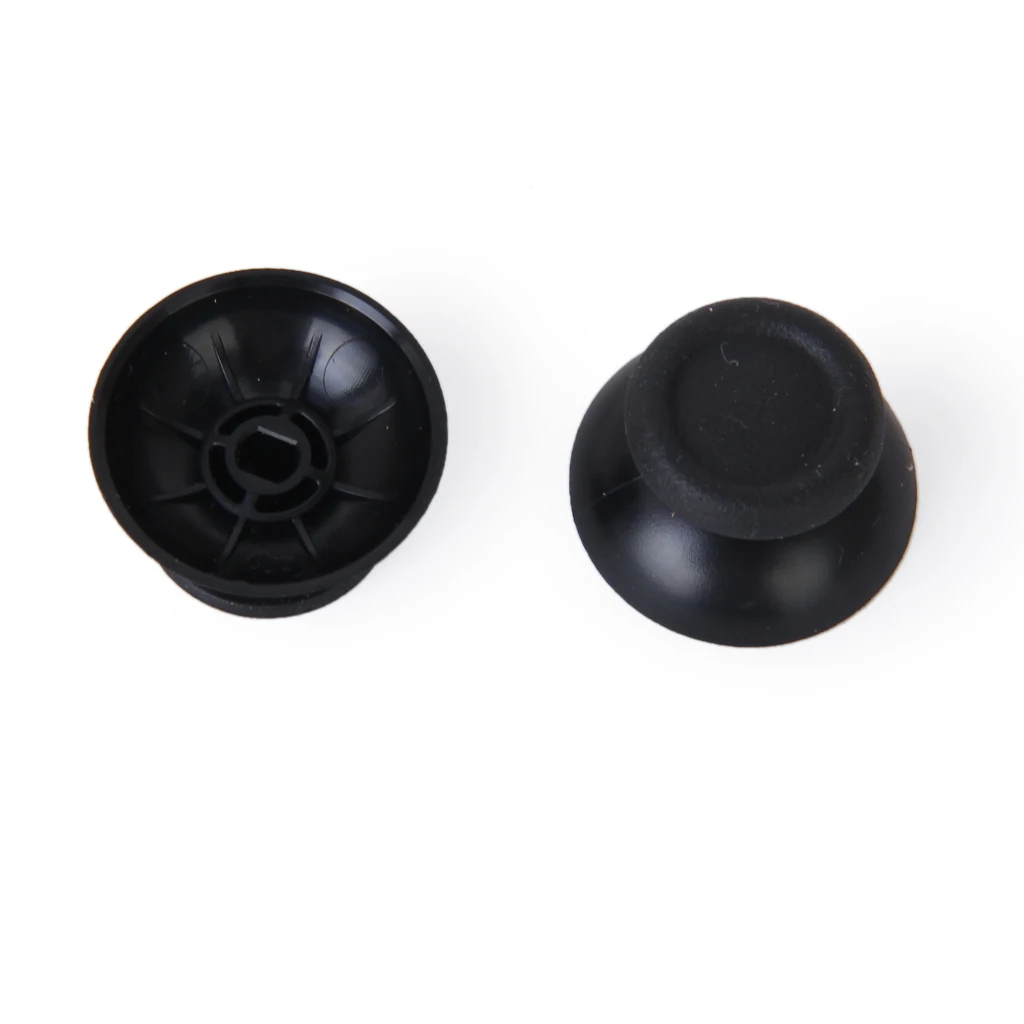 1Pair New Replacement Thumbstick  Joysticks Cap Thumb Stick For Sony PlayStation 4 PS4 Controller,Black