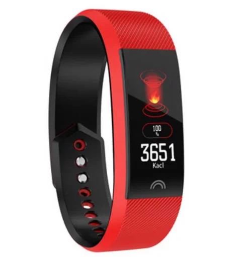 Smart Wristband fitness Blood Pressure Heart Rate MonitorColor screen smart bracelet heart rate blood pressure monitoring waterp