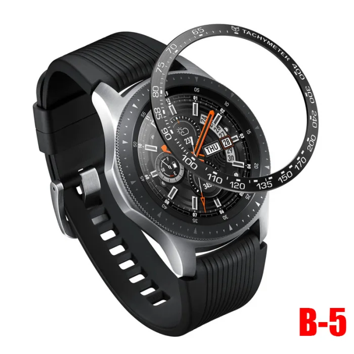 Безель кольцо клеющаяся крышка против царапин Металл для samsung Galaxy Watch 42 мм VDX99