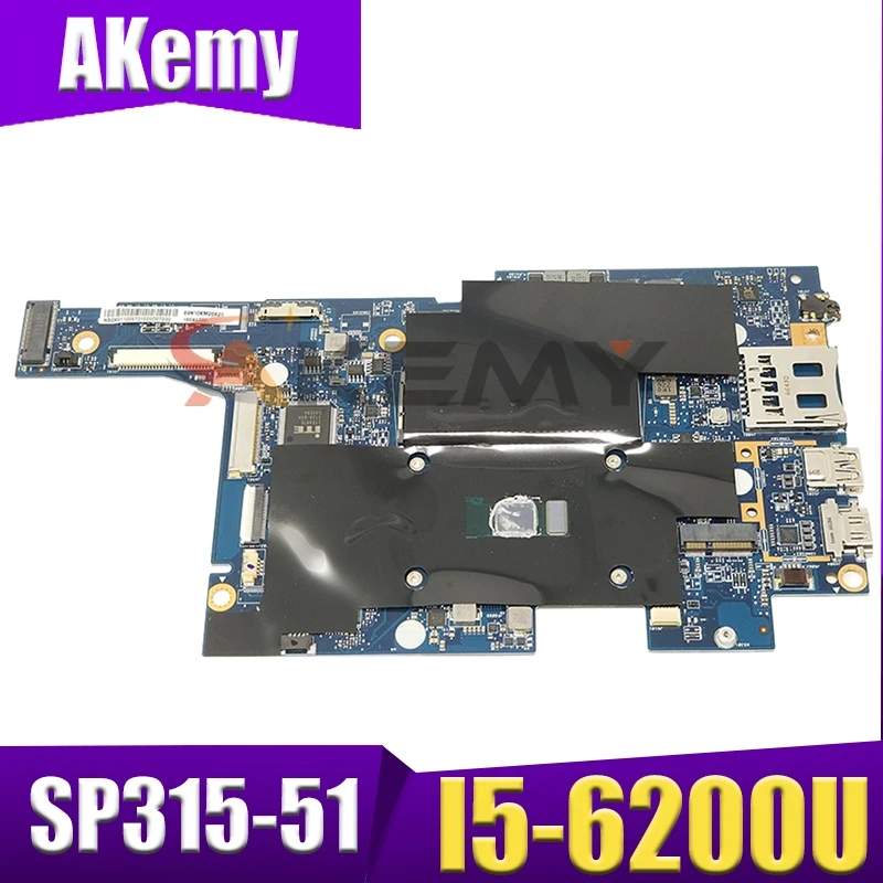 US $171.99 Akemy laptop Motherboard For ACER Aspire SP31551 I56200U MainboardST5DB SR2EY DDR4