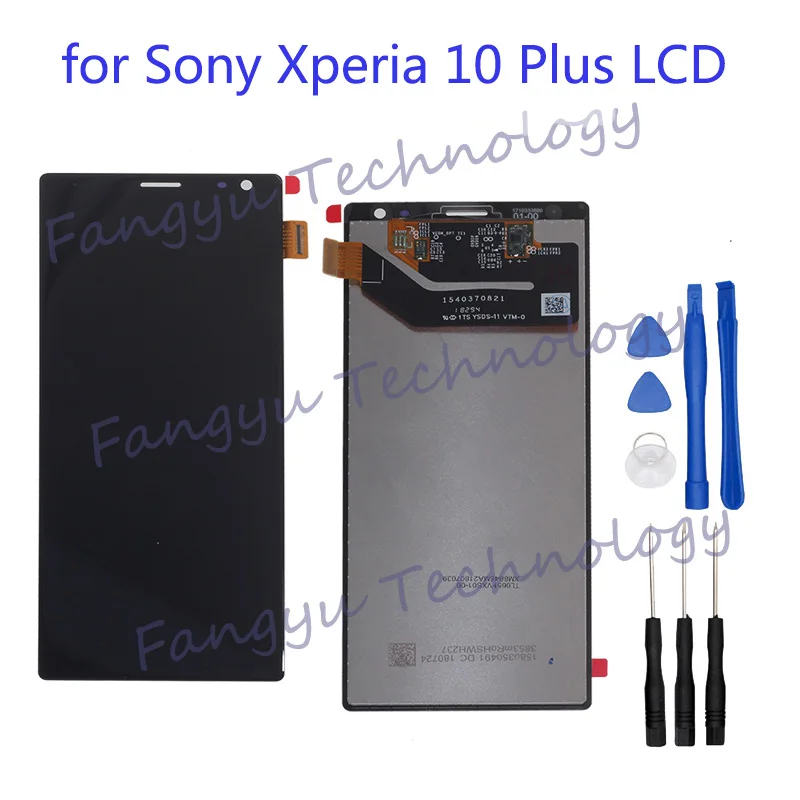 

6.5" Original display For Sony Xperia 10 Plus LCD + touch screen digital converter replacement repair parts+tools for reparing