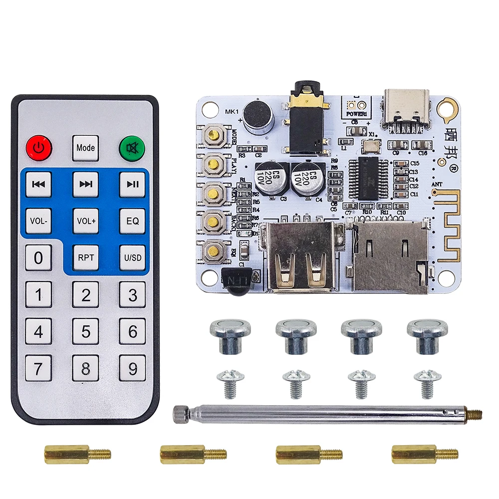 Bluetooth Audio Receiver Board Wireless Stereo HIFI Amplifier Sound