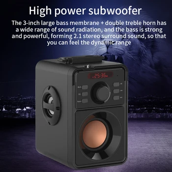 

Big Power Bluetooth Speaker Wireless Stereo Multimedia Bluetooth Speakers Music Player Powerful Stereo Bluetooth Speakers