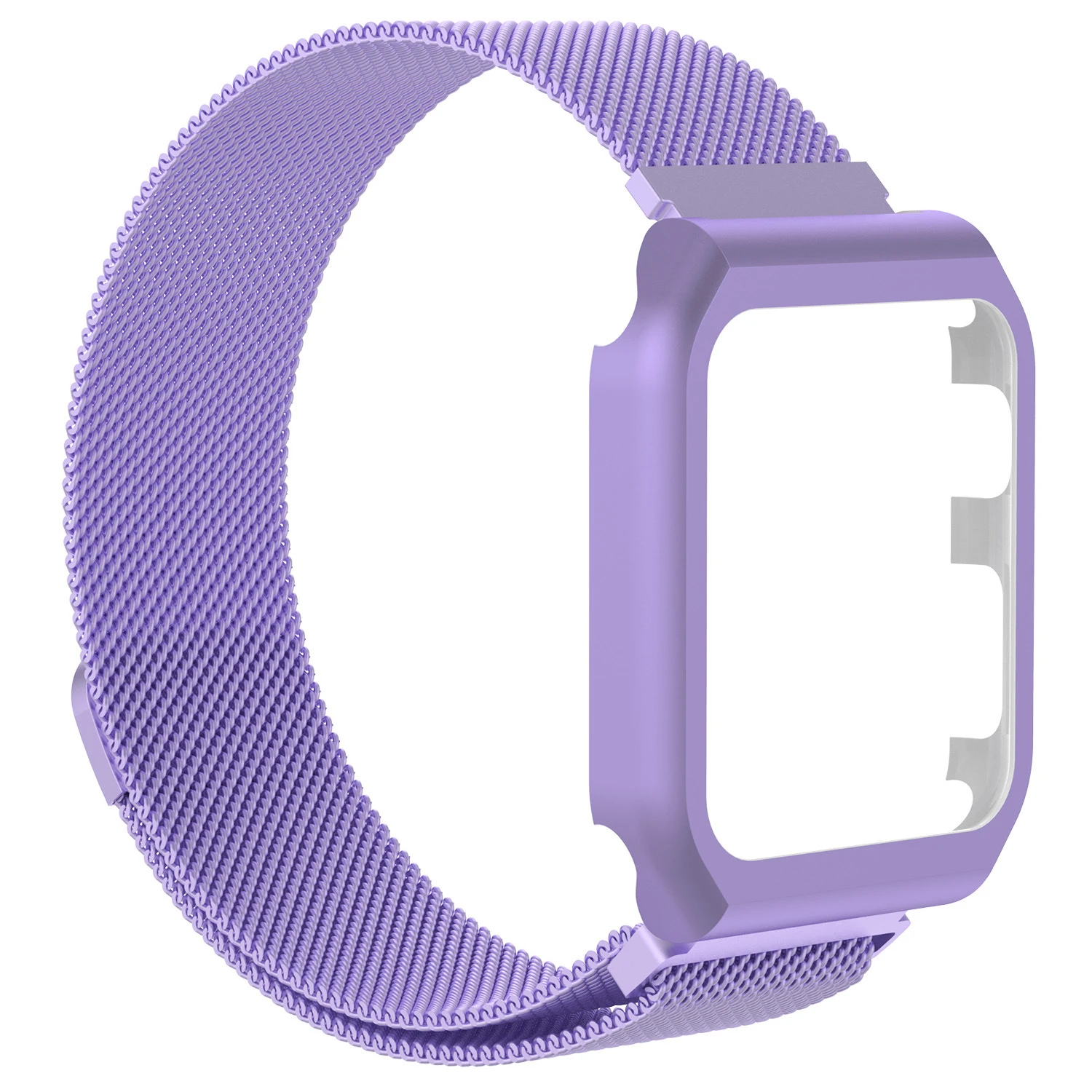 Purple 38mm Нержавеющая сталь ремешок на запястье для Apple Watch1/2/3 замена металлический ремешок регулируемый браслет 1sh - Цвет: Purple 38mm