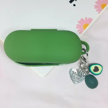 

Cute Avocado Headset Silicon Cases for Huawei Freebuds Lite Case Bluetooth Wireless Earphone Case Keyring Headphone Skin Funda
