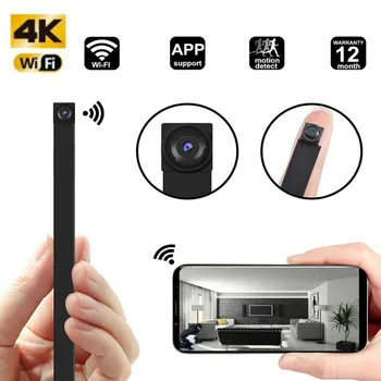 

HD 4K DIY Portable WiFi IP Mini Camera P2P Wireless Micro Webcam Camcorder Video Recorder Night Vision Remote View support64g