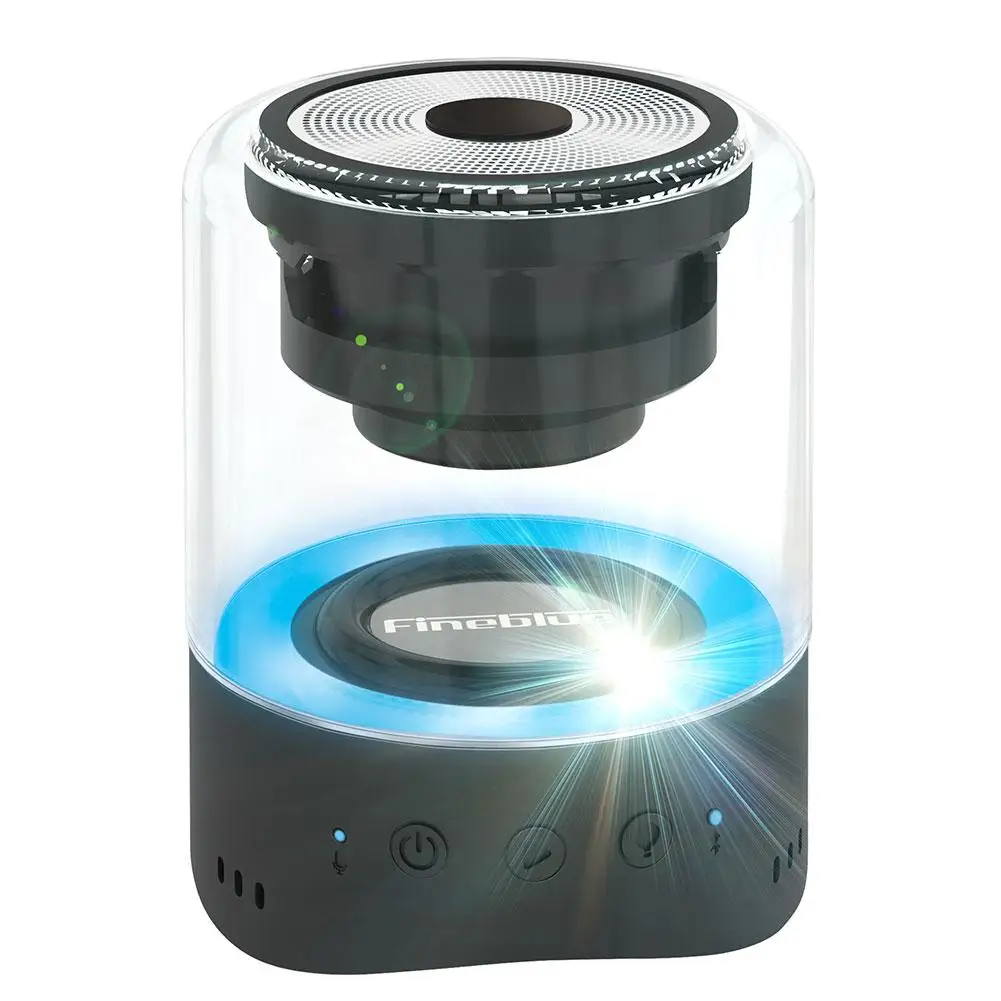 Fineblue MK22 TWS мини беспроводной Bluetooth динамик 4 цвета светодиодный светильник для дыхания мега бас стерео Соединительный динамик