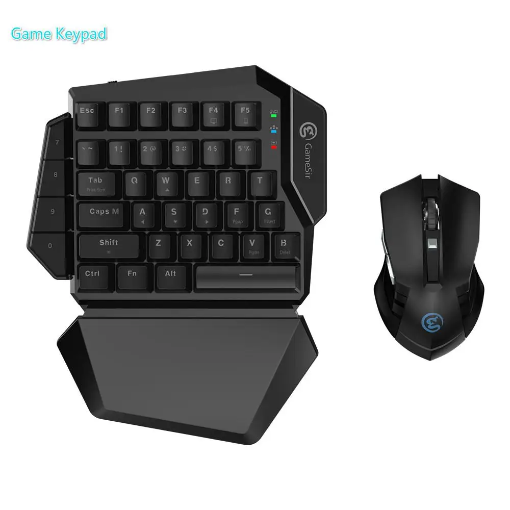 

GameSir Z2 Gaming 2.4GHz Wireless Keypad and DPI Mouse For PUBG FPS Games Combo One-handed E-sports Keyboard For Android/Windows