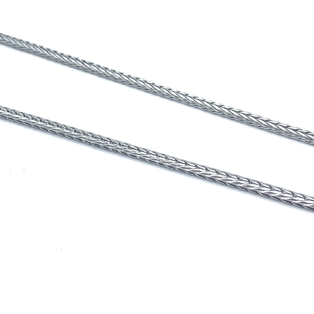 Ожерелье "Лисохвост" Мужская цепочка 304 ожерелье из нержавеющей стали s 4 мм Ювелирные изделия в стиле хип-хоп подарки USENSET