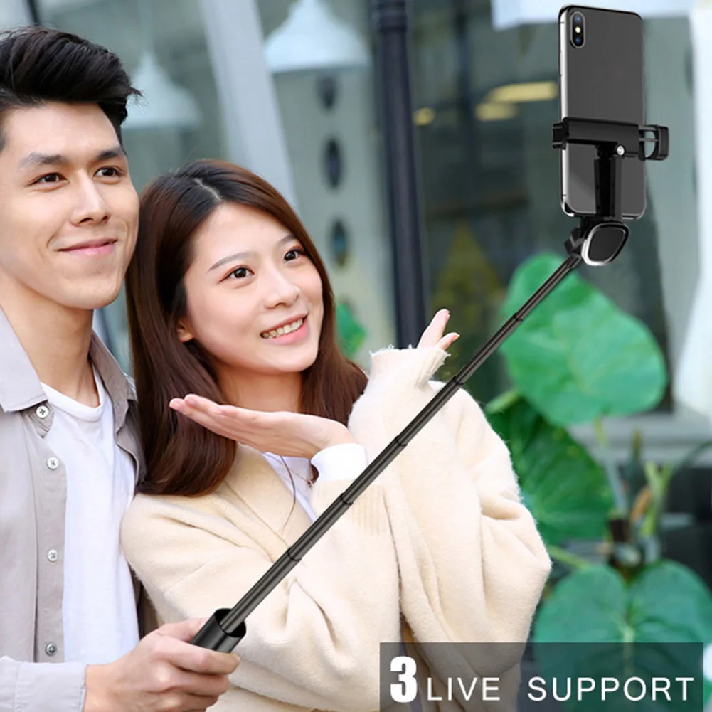 Многофункциональный Bluetooth селфи палка портативный ручной монопод с невидимым