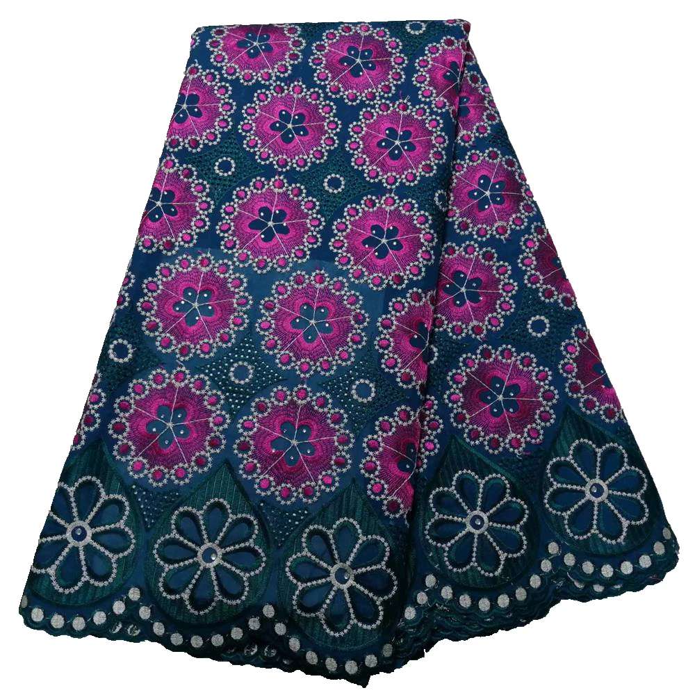 2019 Latest Cotton African Lace Fabric for Dress High Quality French Wedding Nigerian Fabrics B39072003S | Дом и сад