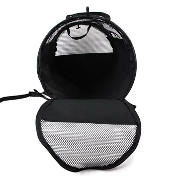 

Pet Car Carrier For Front And Back Seat Dog Pad Storage Bag Breathable Bucket Basket For Cold Weathe