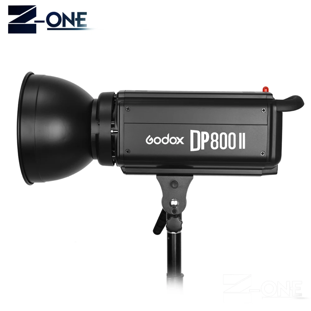 Godox DP800II 800Ws GN88 профессиональная студийная стробоскоп со встроенным Godox 2,4G Беспроводная система X предлагает профессиональную съемку