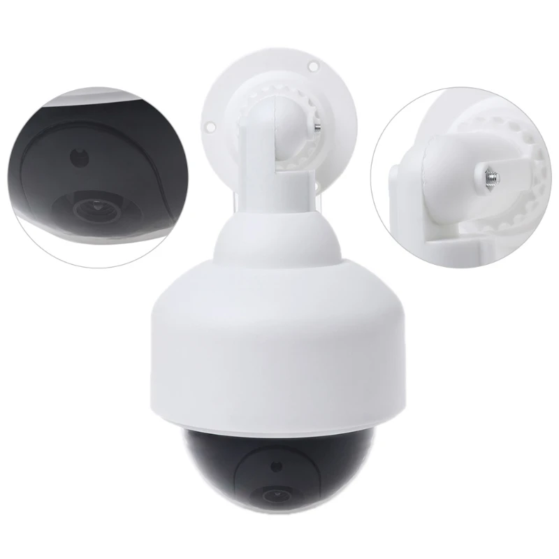 Fake Dummy Outdoor Waterproof Security Surveillance Flash Dome Camera CCTV Video