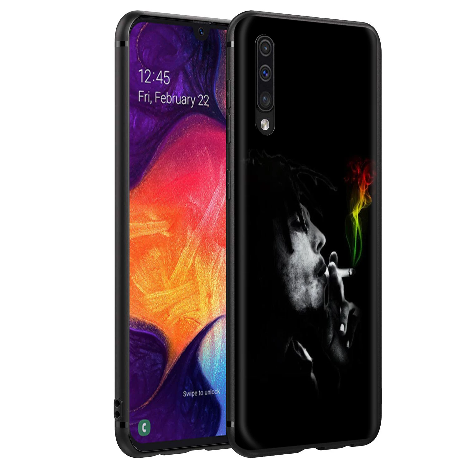 Мягкий силиконовый чехол YIMAOC Bob Marley для Samsung Galaxy S6 S7 S10e Edge S8 S9 Plus A3 A5 A6 A7 A8 A9 J6 Note 8 9