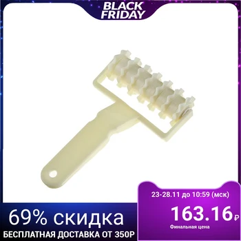 

Roller for cutting dough strips 20х12х4 cm "Wave"