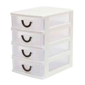

Drawer Durable Plastic Office Table Desktop Debris Cosmetic Drawer Style Holder Storage Box Practical Space Saving