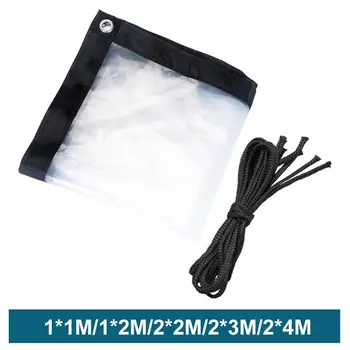 

Transparent Tarpaulin Film Canopy Bird Proof Windshield Succulent Garden PE Rainproof Tool Insulation Shed Cloth Anti Freezing